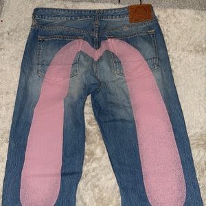 Men’s evisu jeans 32x34 Men’s Evisu Shirt Size Small